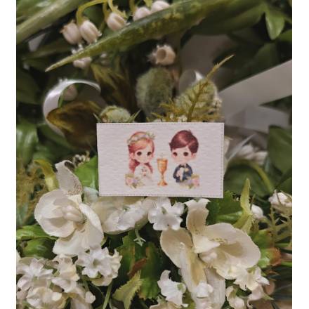 BIGLIETTINO PRIMA COMUNIONE 