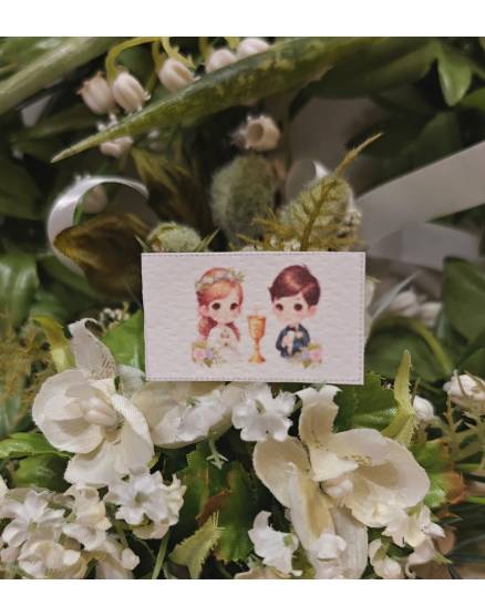 BIGLIETTINO PRIMA COMUNIONE 