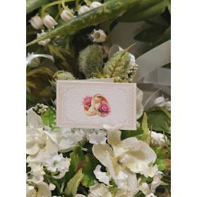 BIGLIETTINO CONFETTI NOZZE D'ORO