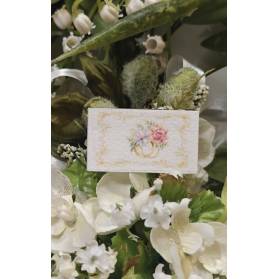 BIGLIETTINO CONFETTI NOZZE D'ORO