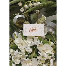 BIGLIETTINO CONFETTI NOZZE D'ORO