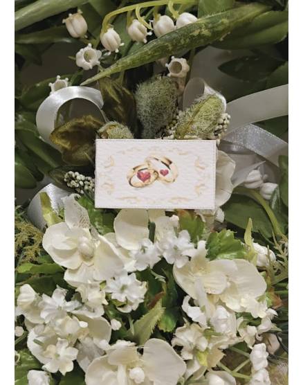 BIGLIETTINO NOZZE D'ORO