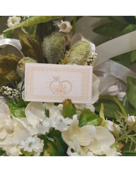 BIGLIETTINO NOZZE D'ORO