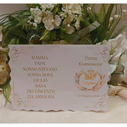 SEGNATAVOLO PRIMA COMUNIONE RAGAZZO