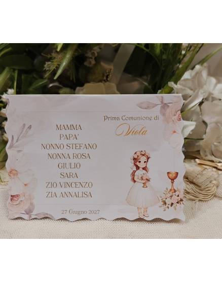 SEGNATAVOLO PRIMA COMUNIONE RAGAZZA