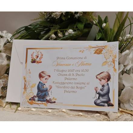 INVITO PRIMA COMUNIONE