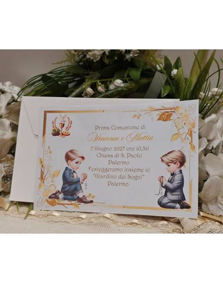 INVITO PRIMA COMUNIONE