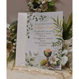 INVITO PRIMA COMUNIONE GEMELLI