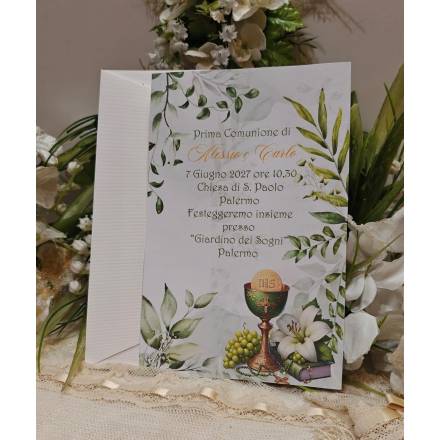 INVITO PRIMA COMUNIONE