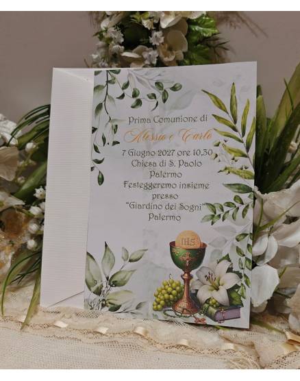 INVITO PRIMA COMUNIONE