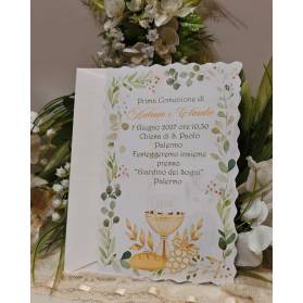 INVITO PRIMA COMUNIONE GEMELLI