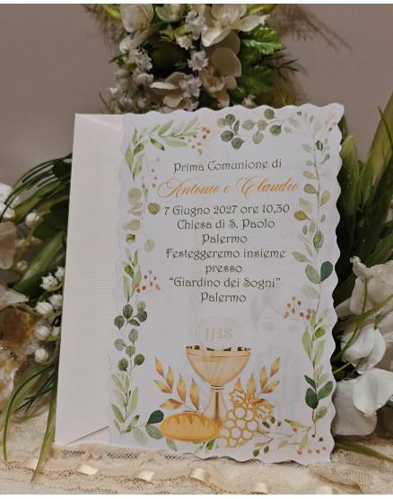 INVITO PRIMA COMUNIONE
