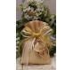 SACCHETTO LUREX ORO CON PORTACHIAVI 50