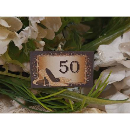 BIGLIETTINO 50 ANNI