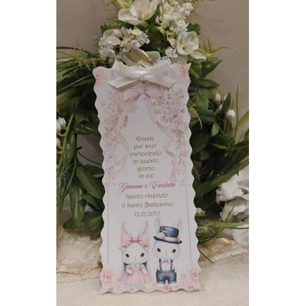 SEGNALIBRO battesimo