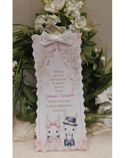 SEGNALIBRO battesimo