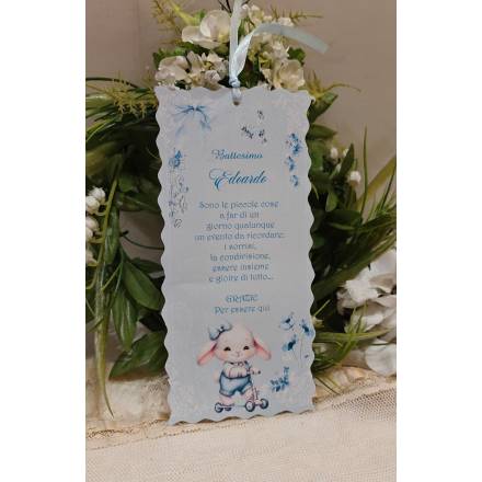 SEGNALIBRO battesimo