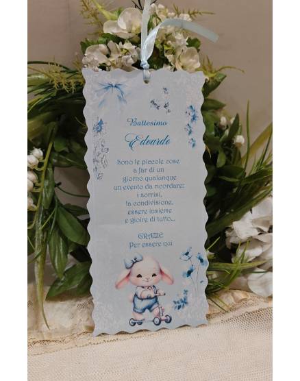 SEGNALIBRO battesimo