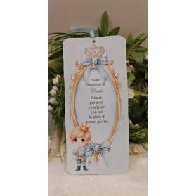 SEGNALIBRO BATTESIMO PICCOLO PRINCIPE