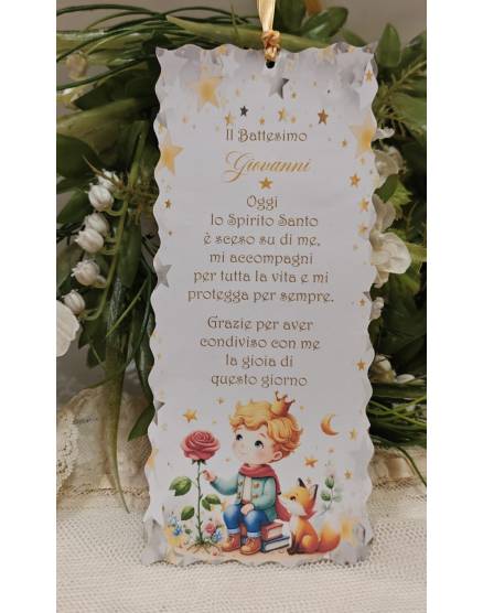 SEGNALIBRO battesimo