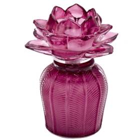 LAMPADA FIORE DI LOTO A LED E CONFETTI