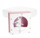 BOMBONIERA LAMPADA QUADRATA BALLERINA A LED