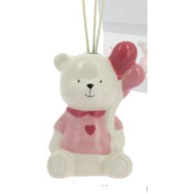 BOMBONIERA PROFUMATORE ORSETTO COMPLETA DI CONFEZIONE