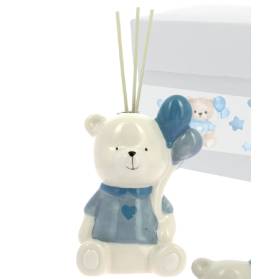 BOMBONIERA PROFUMATORE ORSETTO COMPLETA DI CONFEZIONE