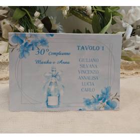 SEGNATAVOLO COMPLEANNO ADULTI CON NOMI INVITATI