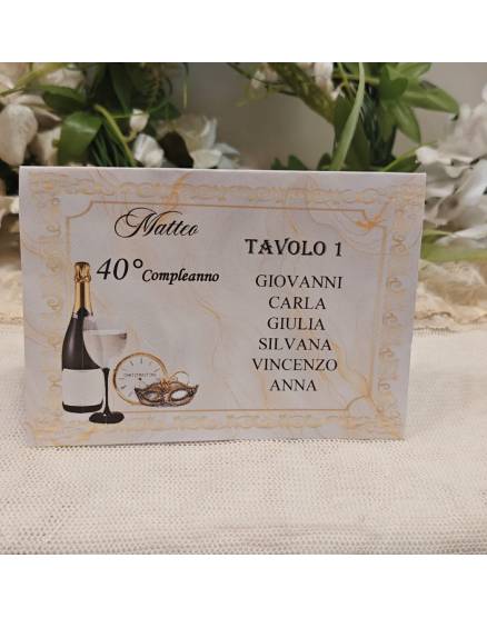 SEGNATAVOLO compleanno adulti