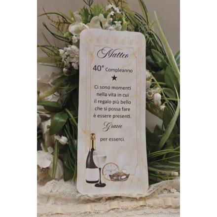 SEGNAPOSTO COMPLEANNO