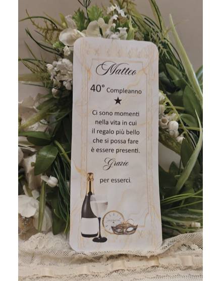 SEGNAPOSTO COMPLEANNO