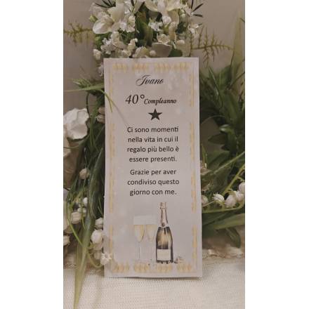 SEGNAPOSTO COMPLEANNO