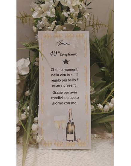 SEGNAPOSTO COMPLEANNO