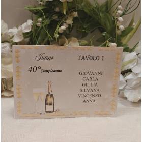 SEGNATAVOLO COMPLEANNO ADULTI CON NOMI INVITATI