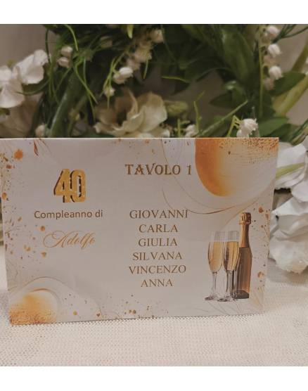 SEGNATAVOLO compleanno adulti