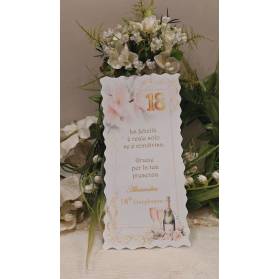 SEGNAPOSTO 18 ANNI RAGAZZA