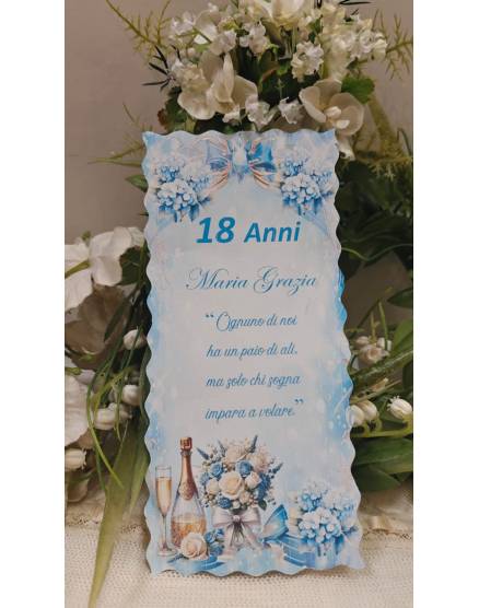 SEGNAPOSTO 18 anni