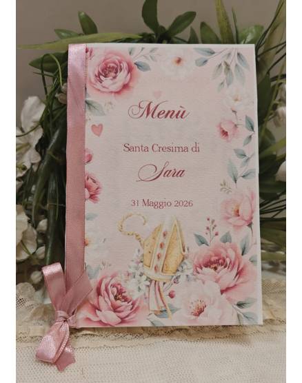 Menù Personalizzato per Santa Cresima 