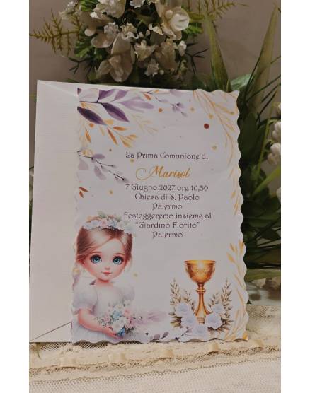 INVITO PRIMA COMUNIONE