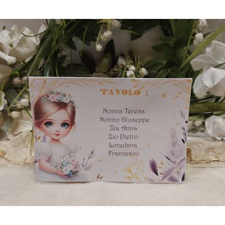 SEGNATAVOLO PRIMA COMUNIONE RAGAZZA