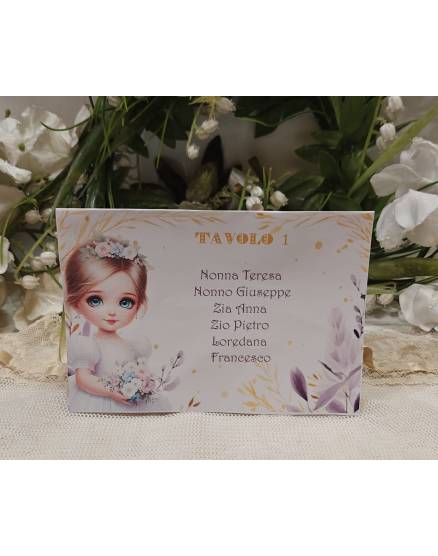 SEGNATAVOLO PRIMA COMUNIONE RAGAZZA