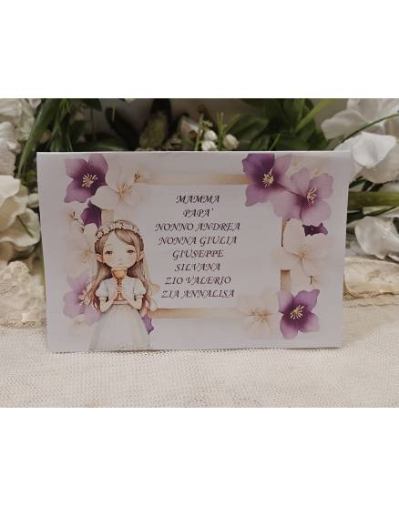 SEGNATAVOLO PRIMA COMUNIONE RAGAZZA