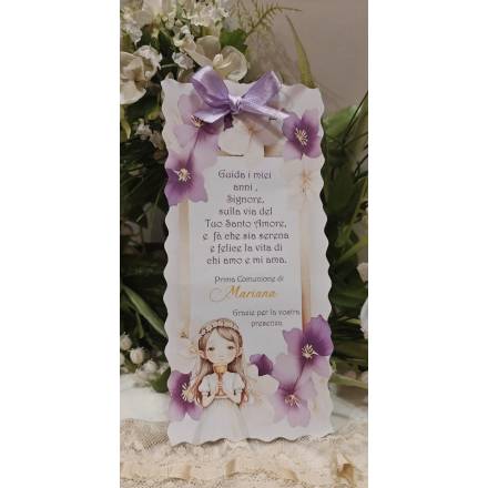 SEGNALIBRO PRIMA COMUNIONE 