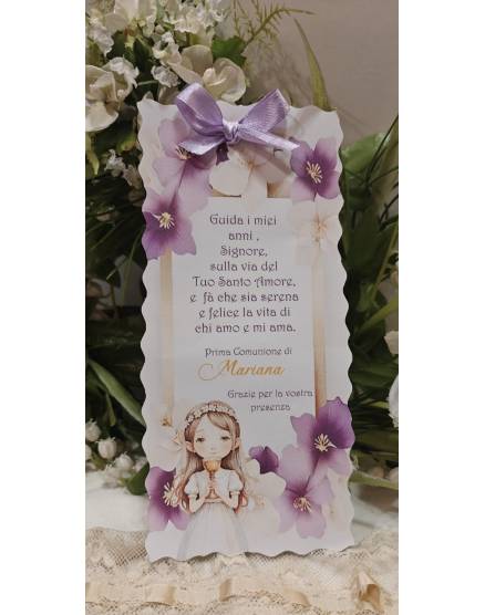 SEGNALIBRO PRIMA COMUNIONE 