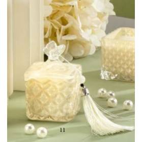 BOMBONIERA CANDELA PROFUMATA CON CONFEZIONE