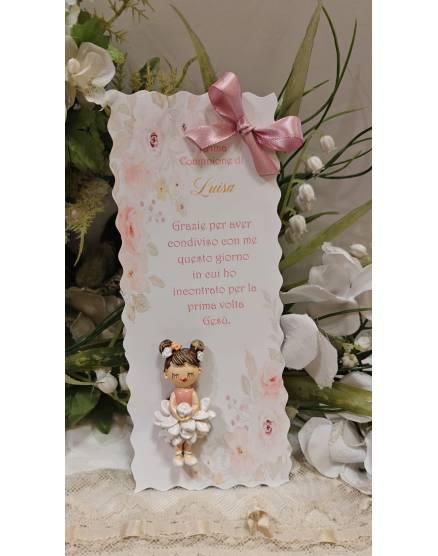 SEGNALIBRO PRIMA COMUNIONE 