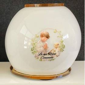 BOMBONIERA LAMPADA PRIMA COMUNIONE