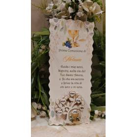 SEGNALIBRO PRIMA COMUNIONE CON MAGNETE