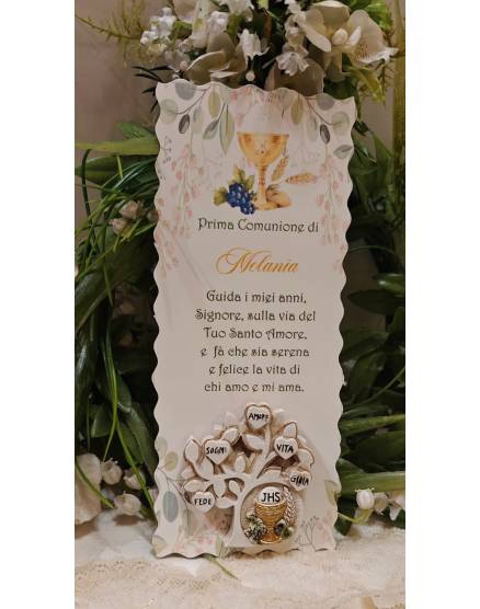 SEGNALIBRO PRIMA COMUNIONE 